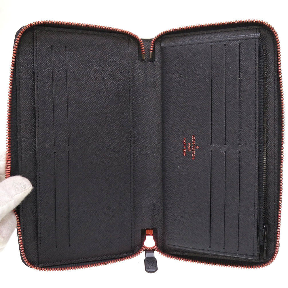 Louis Vuitton Long Purse M62931 ink Zip Monogram Navy Wallet Case