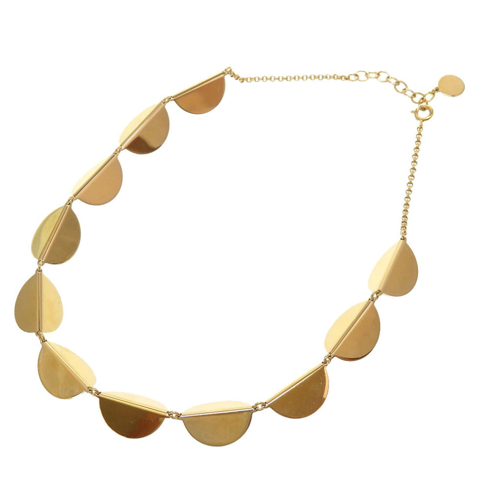 Dior Choker Metal Women Handbag Gold Travel Bag