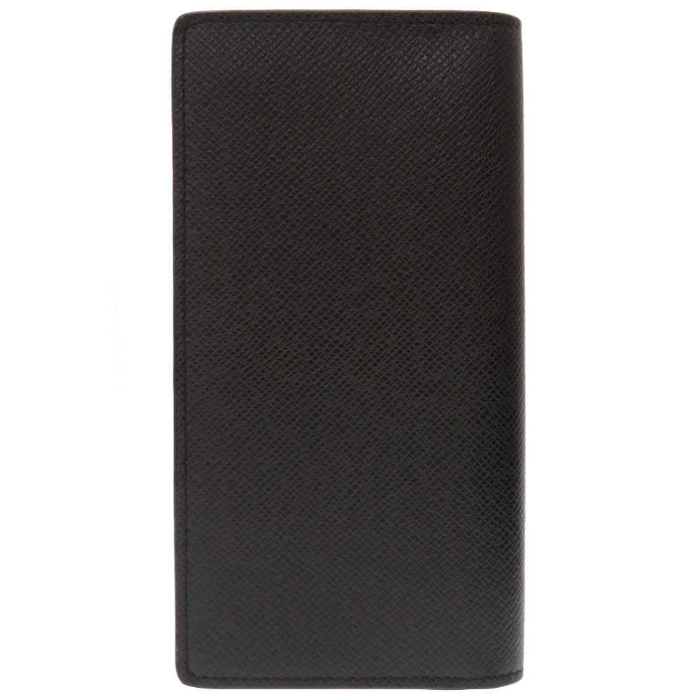Louis Vuitton Long Purse M30791 Taiga Black Wallet Case