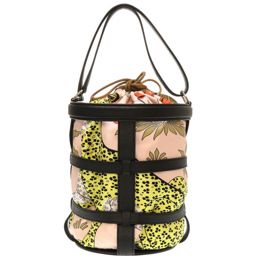 Hermes Shoulder Bag Epsom Muzaldine Women Black