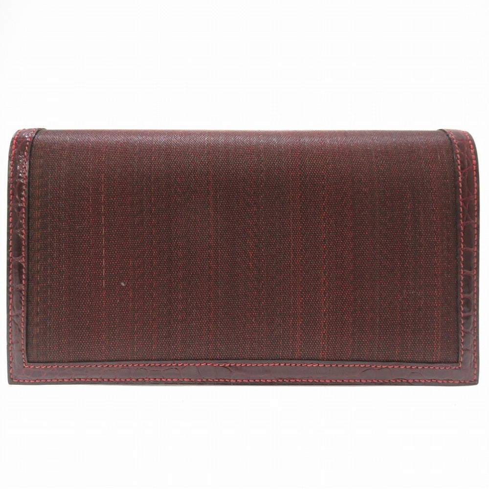 Hermes Clutch Bag Clinolan Bordeaux Women