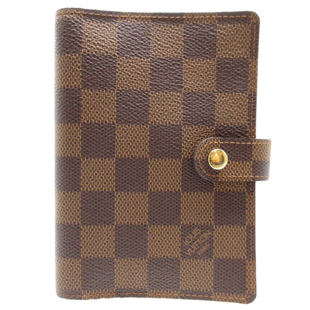 Louis Vuitton Notebook cover R20700 Damier Canvas Brown Handbag