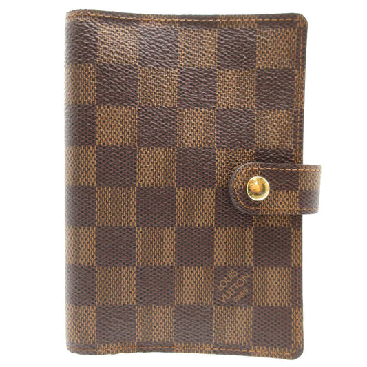 Louis Vuitton Notebook cover R20700 Damier Canvas Brown Handbag