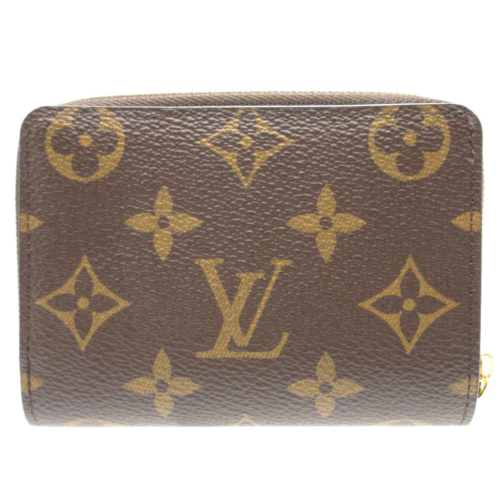 Louis Vuitton Bifold M81461 Compact reverse Portefeuille Monogram Canvas Brown Wallet Case