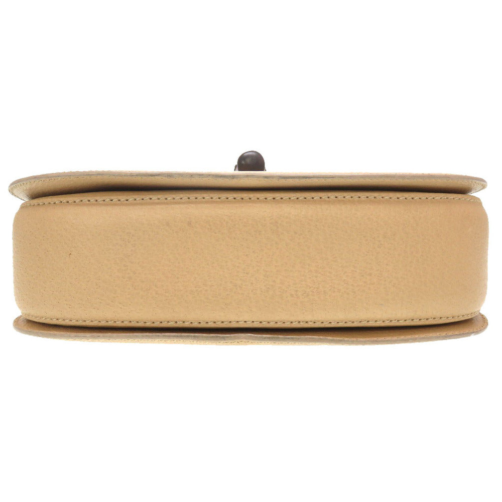 Gucci Bamboo 2WAY Beige Handbag
