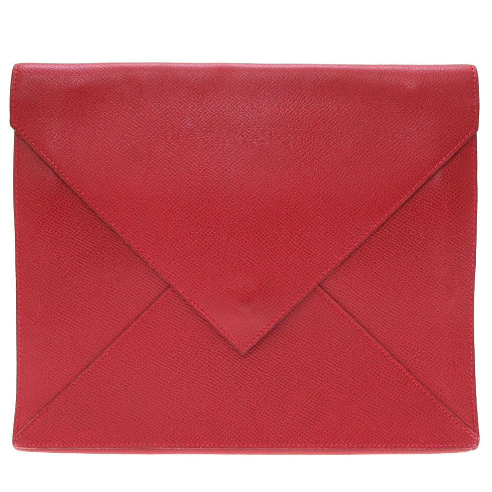 Clutch Bag Courchevel Red