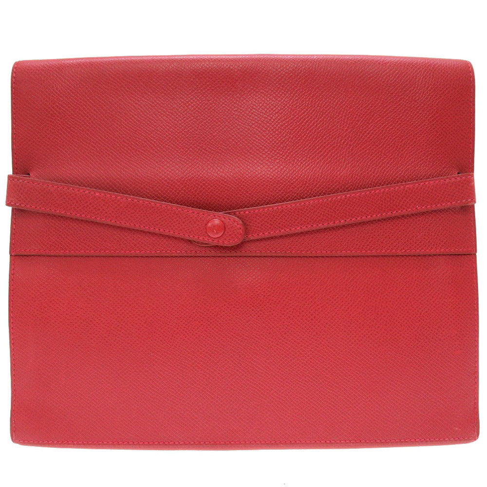 Clutch Bag Courchevel Red
