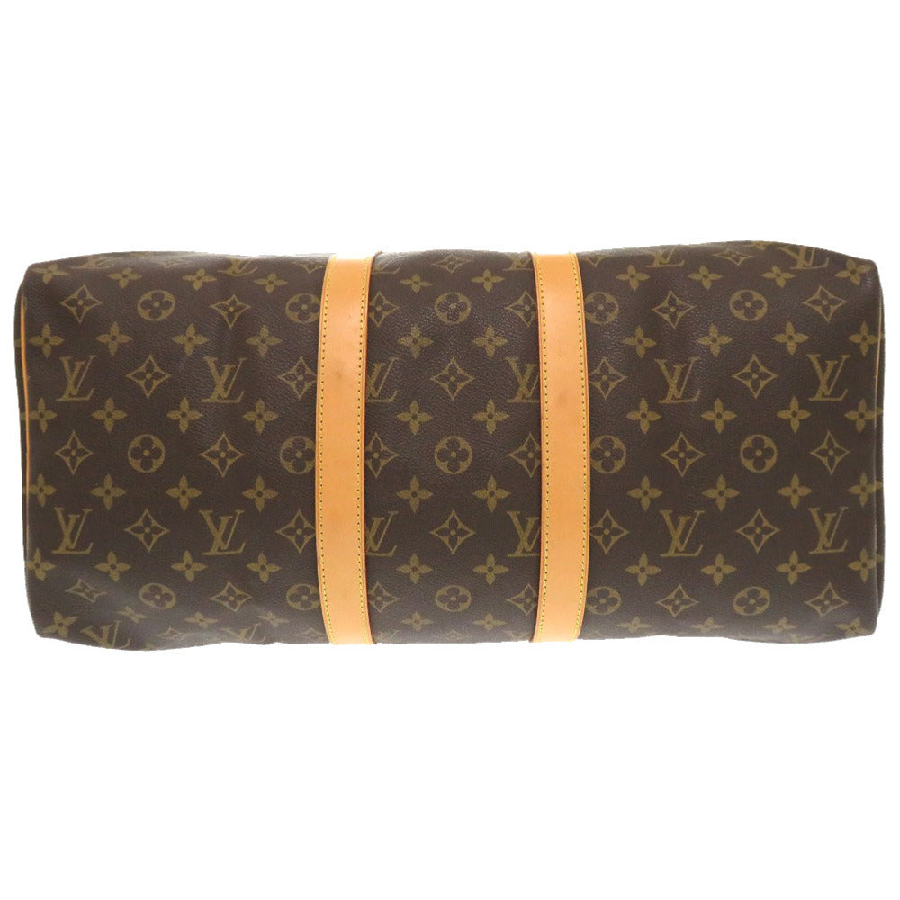 Louis Vuitton Boston Duffel M41428 Keepall 45 Monogram Canvas Brown Travel Bag