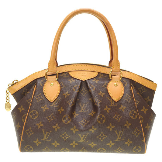 Louis Vuitton M40143 Tivoli PM Monogram Canvas Brown Handbag 5L0044Pl5