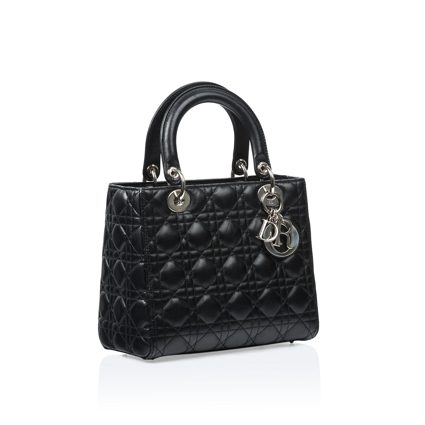 Dior Christian Lady Tote Bag Medium Dior Medium 1
