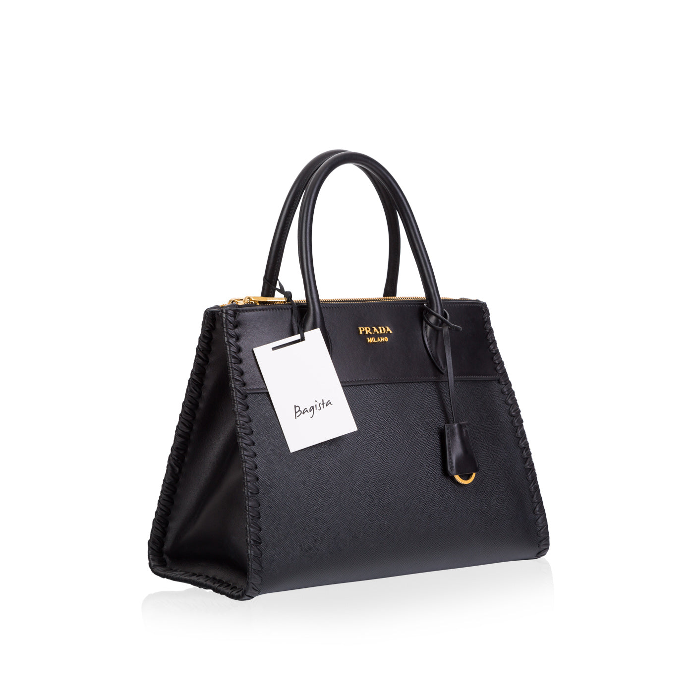 Prada Whipstitch Paradigme Tote Bag
