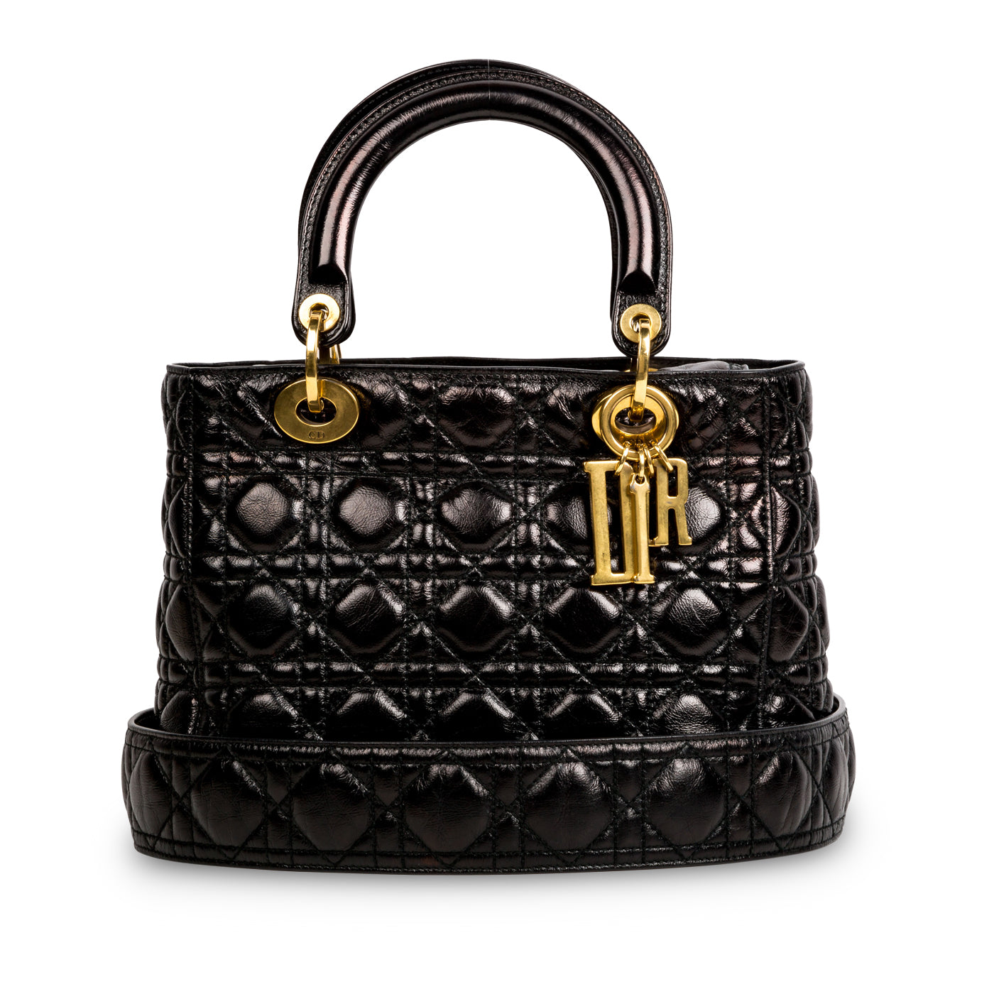 Dior Christian Supple Lady Tote Bag Medium