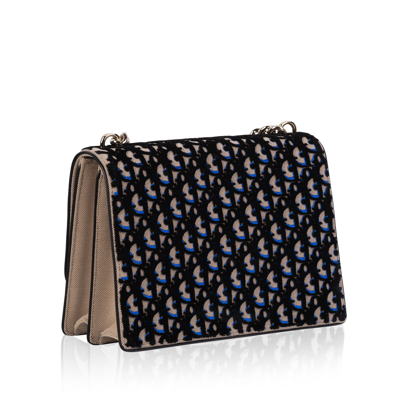 Dior Christian ama Velvet Satchel Bag