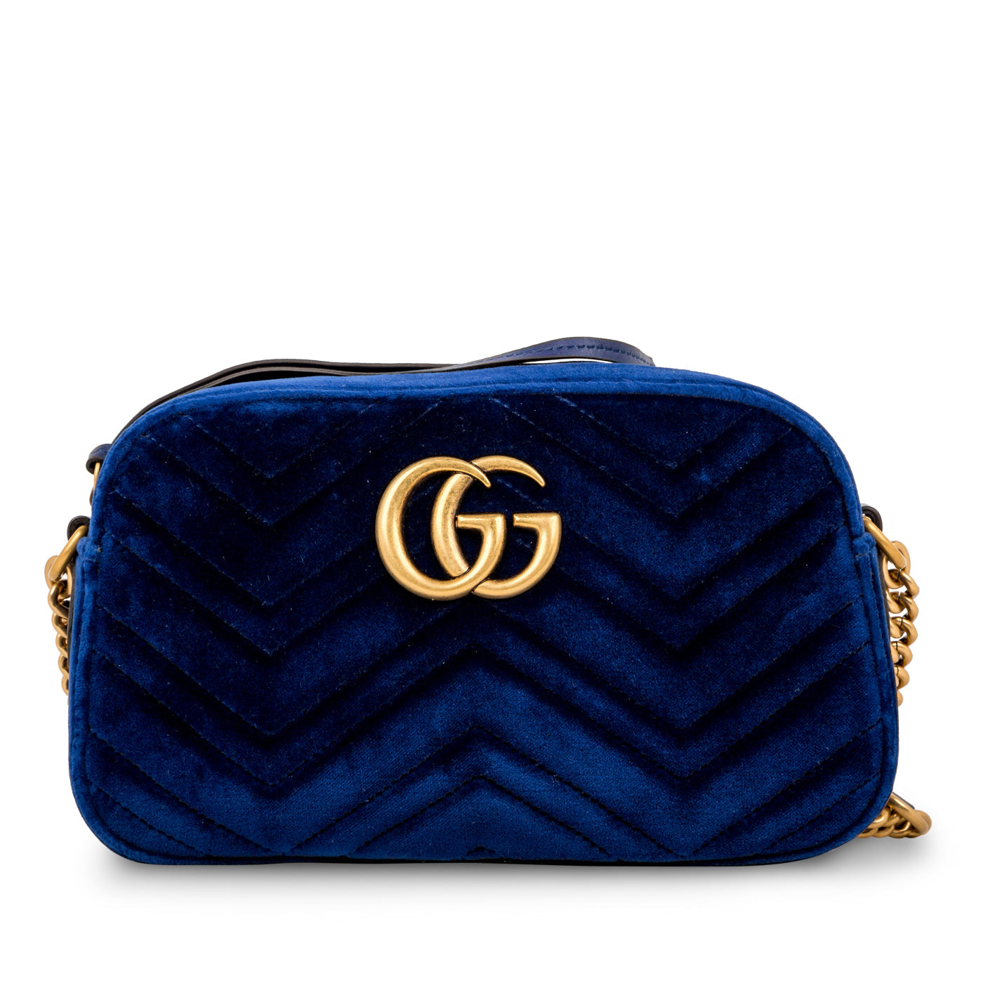 Gucci Velvet Marmont Camera Bag Shoulder Bag