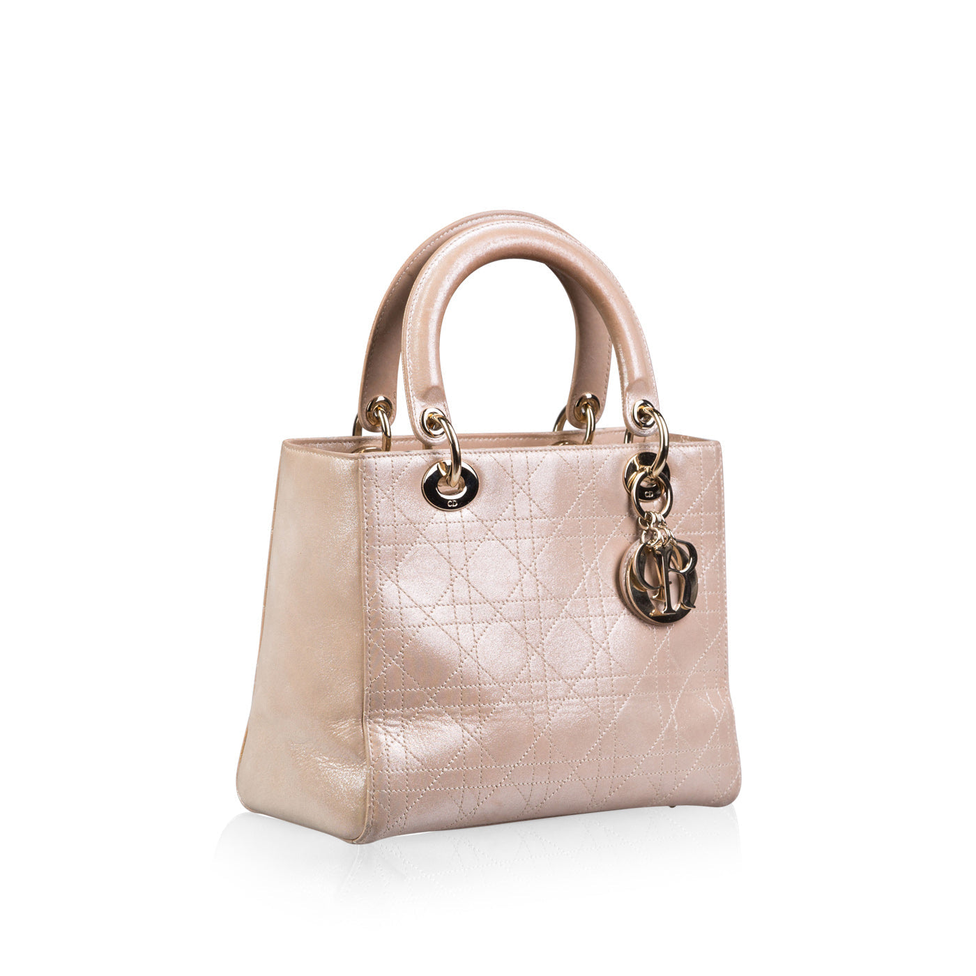 Dior Christian Lady Tote Bag Medium Lady Dior Medium