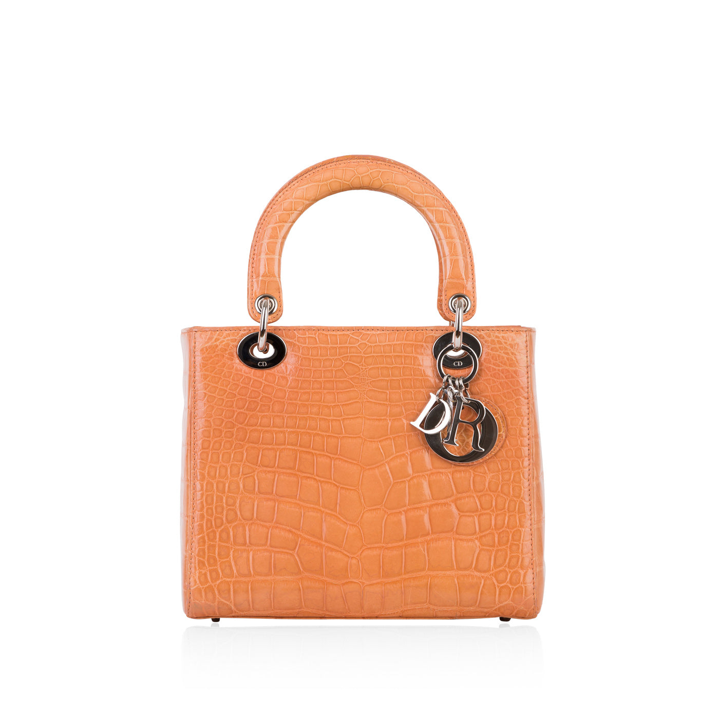 Dior Christian Lady Crocodile Tote Bag
