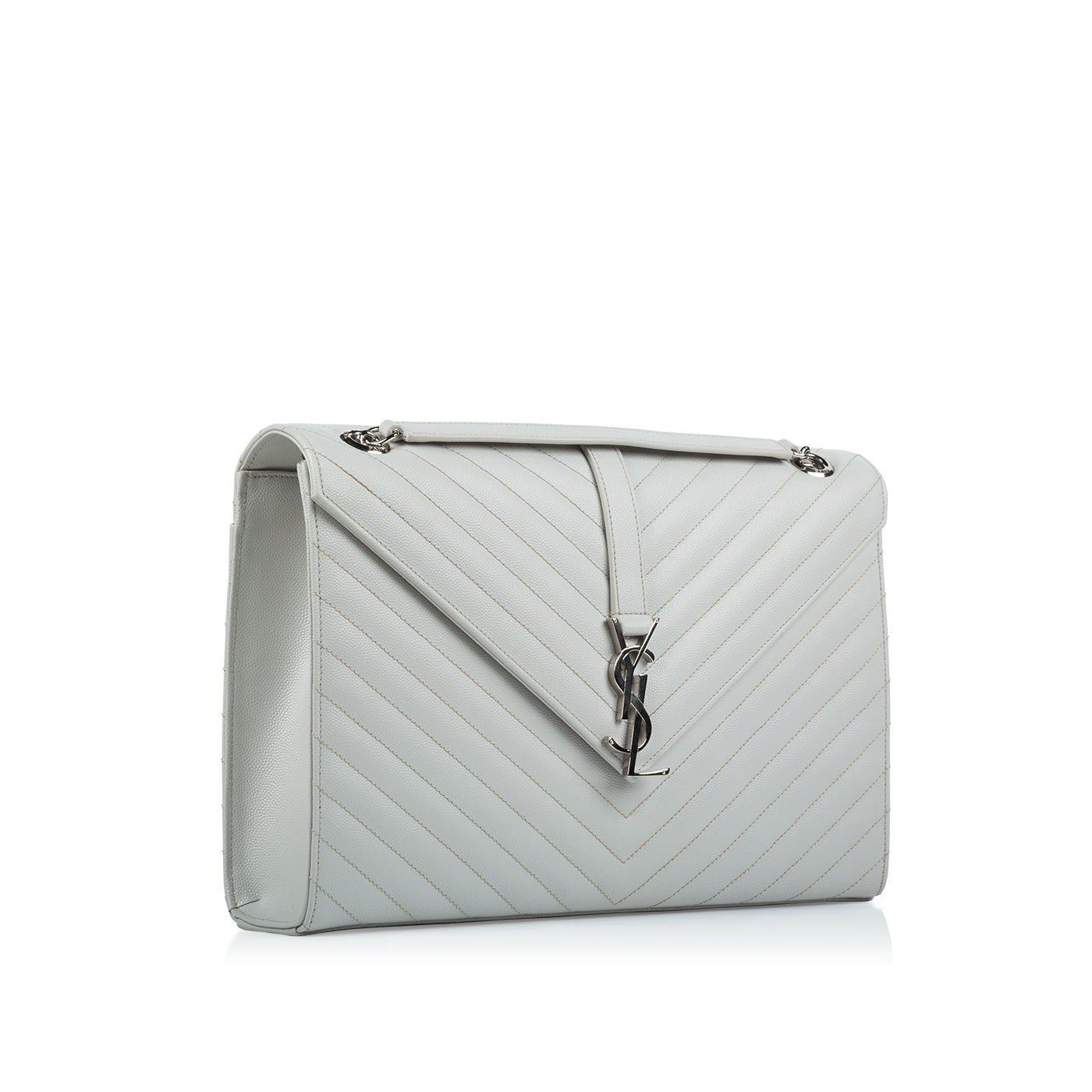 YSL Saint Laurent Envelope Clutch Monogram Large Clutch Bag