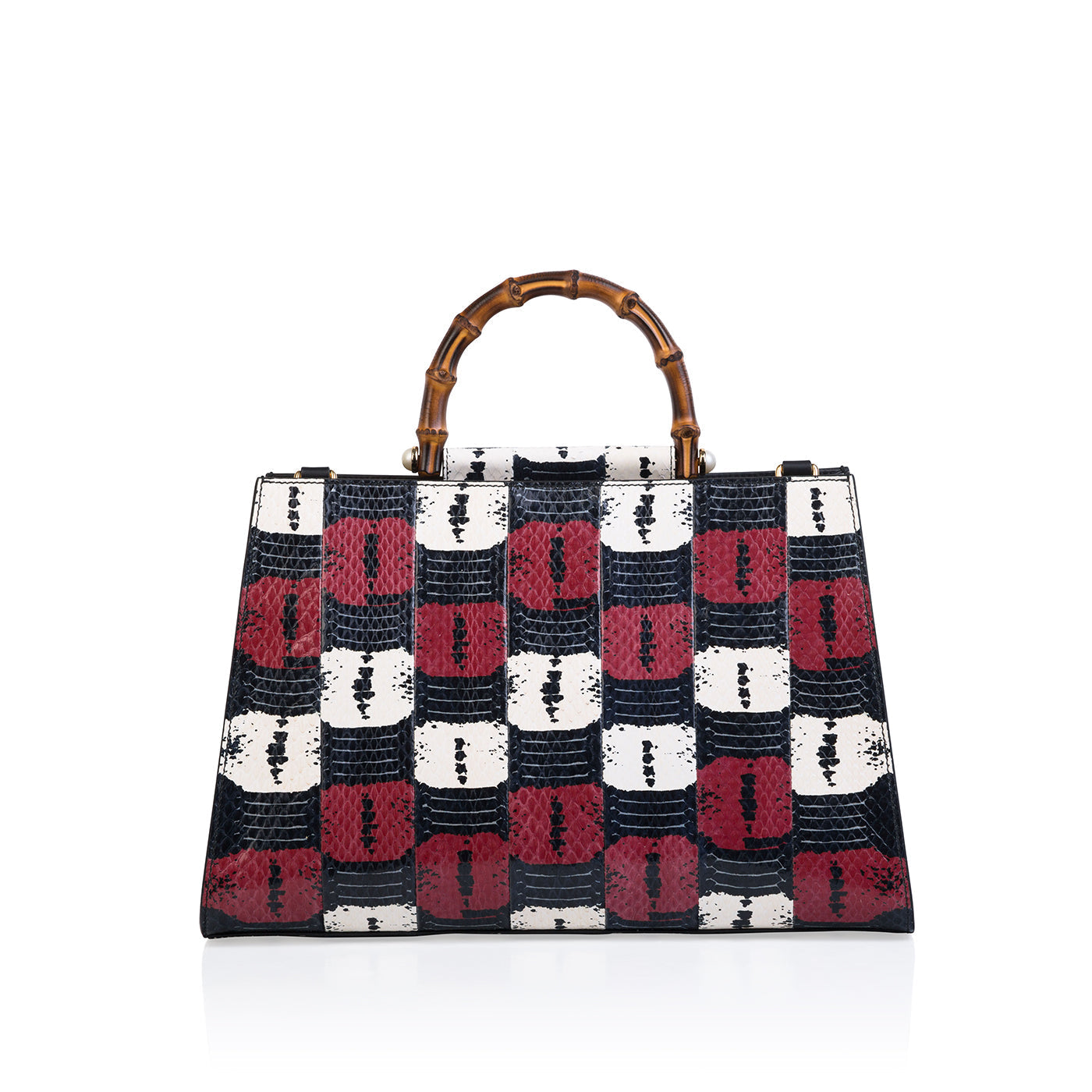 Gucci Nymphaea Snakeskin Tote Tote Bag