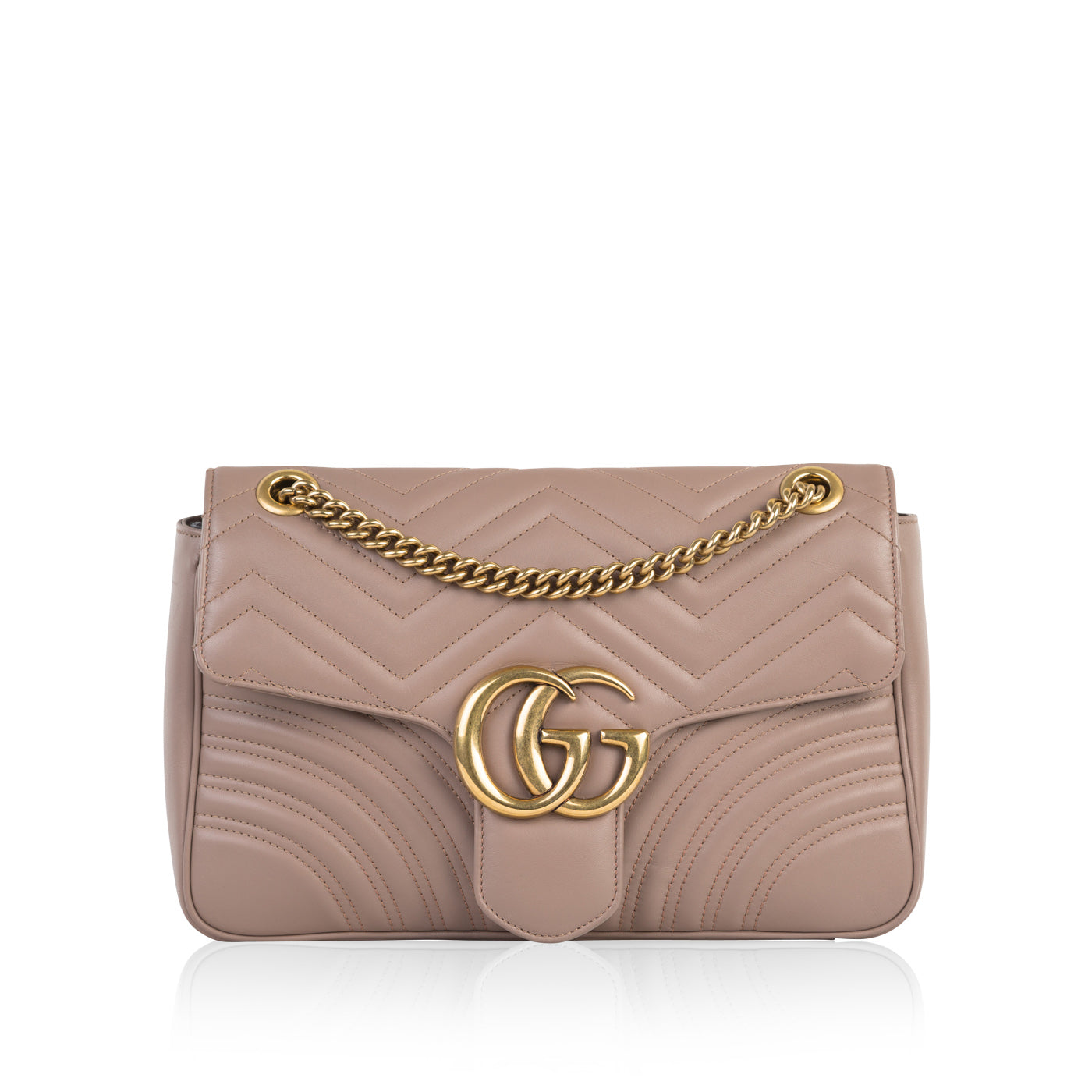 Gucci Marmont Matelass Shoulder Bag Medium Medium Matelasse