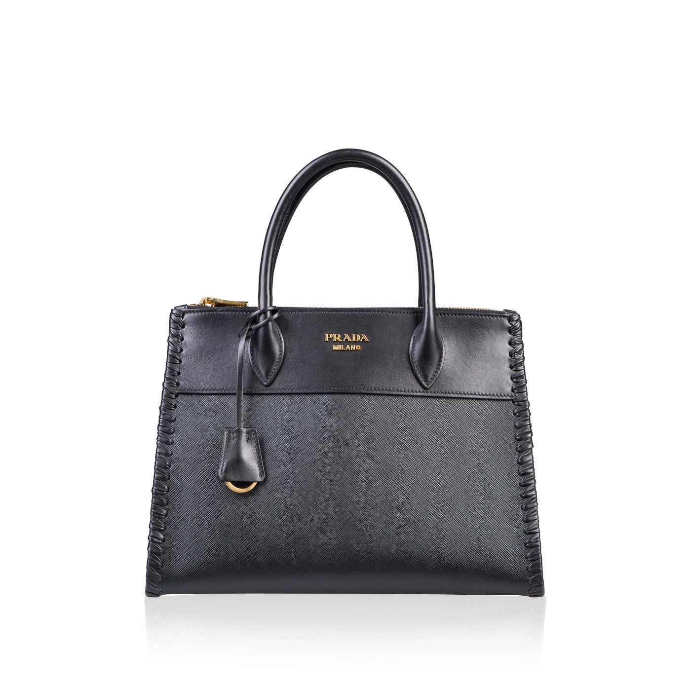 Prada Whipstitch Paradigme Tote Bag