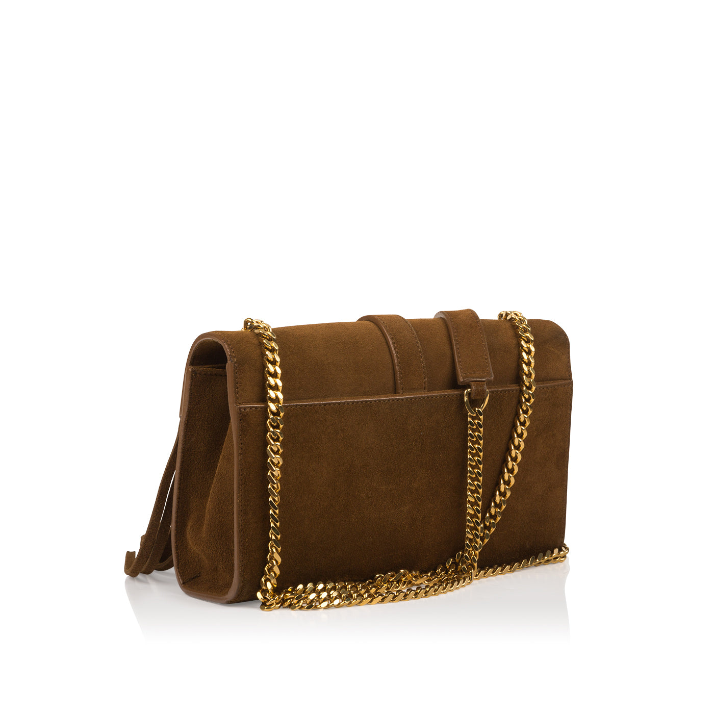 YSL Saint Laurent Fringe Tassel Bag Suede Crossbody Bag