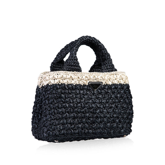 Prada Raffia Bag Shoulder Bag