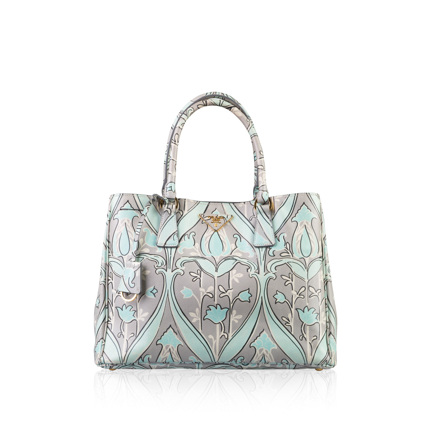 Prada Anise Lux Tote Tote Bag
