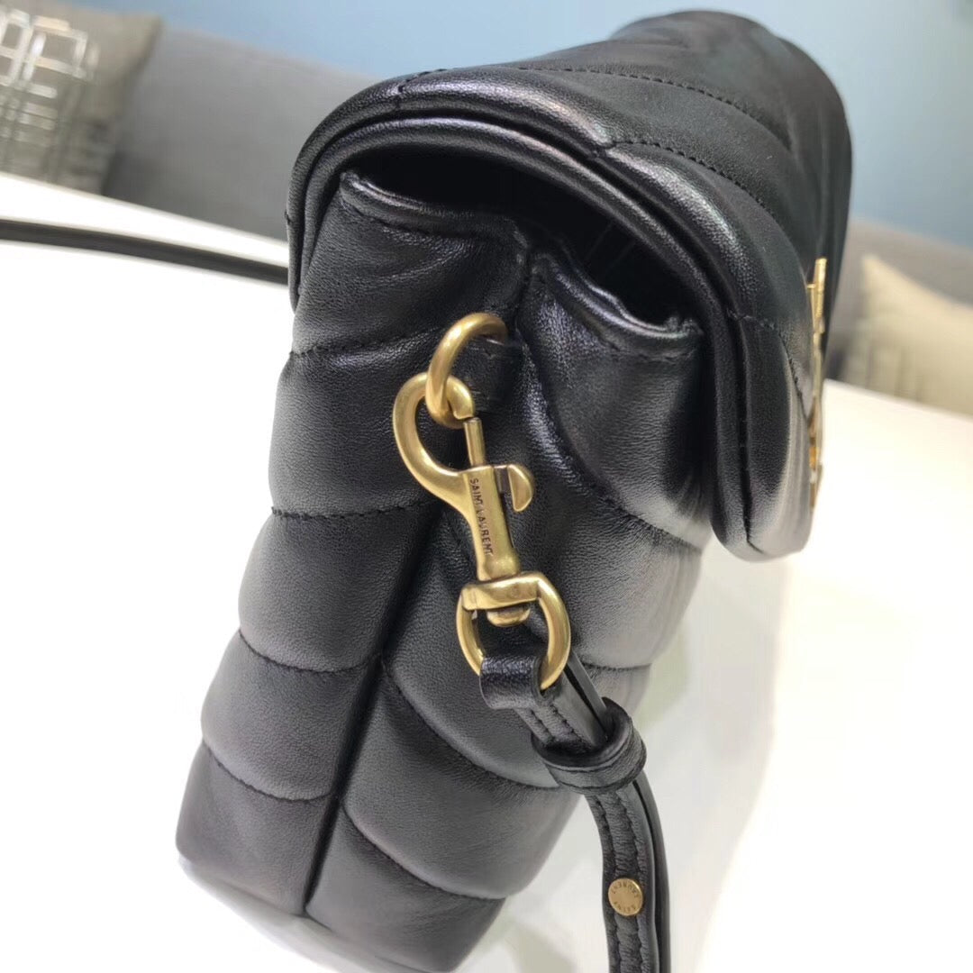 YSL Saint Laurent YSL Top Quality Loulou Shoulder Bag For Black Mini