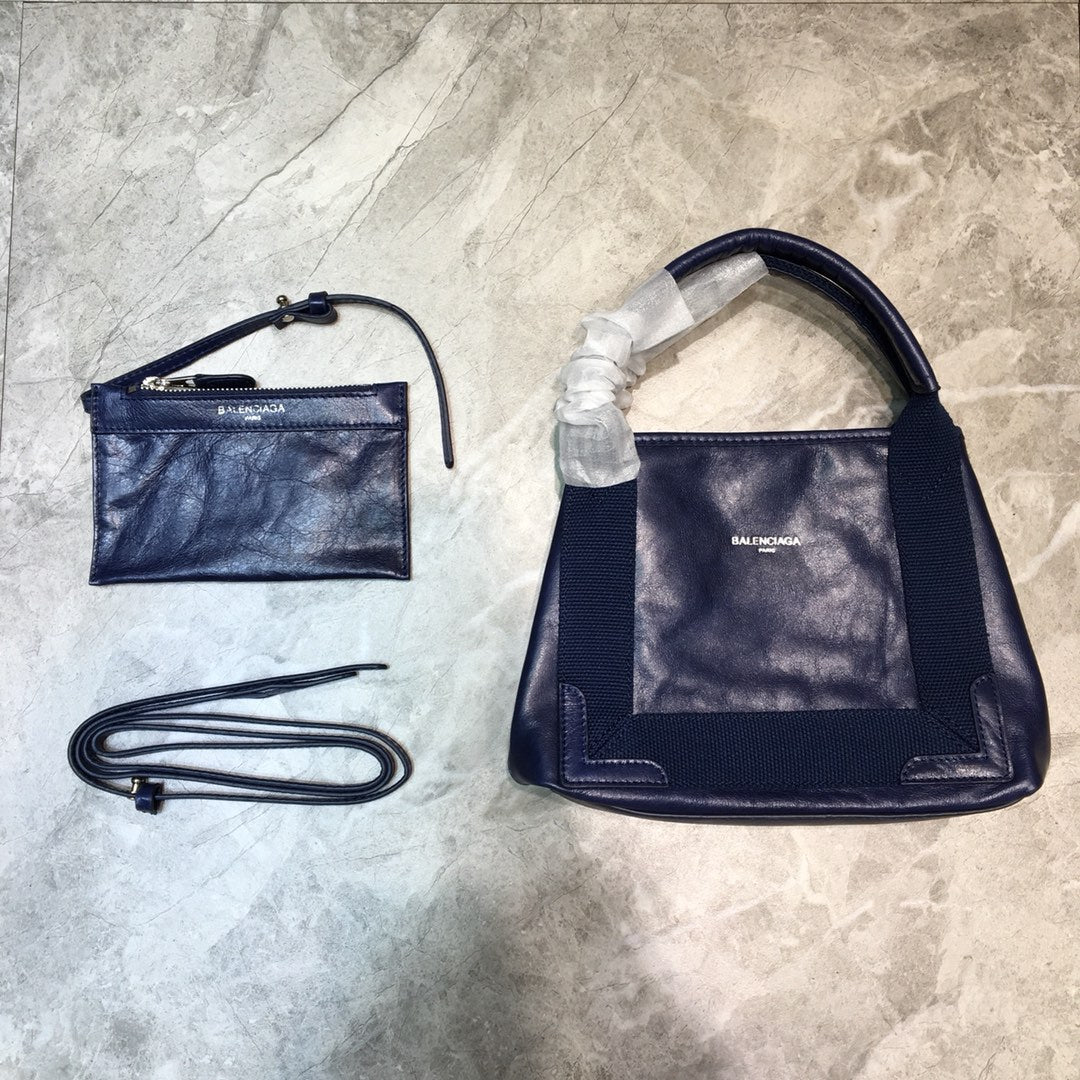 Top Quality Navy Xs Tote Bag In Blue