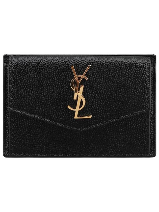 YSL Saint Laurent Saint Laurent Trending Uptown Grain De Poudre Leather Black Travel Bag