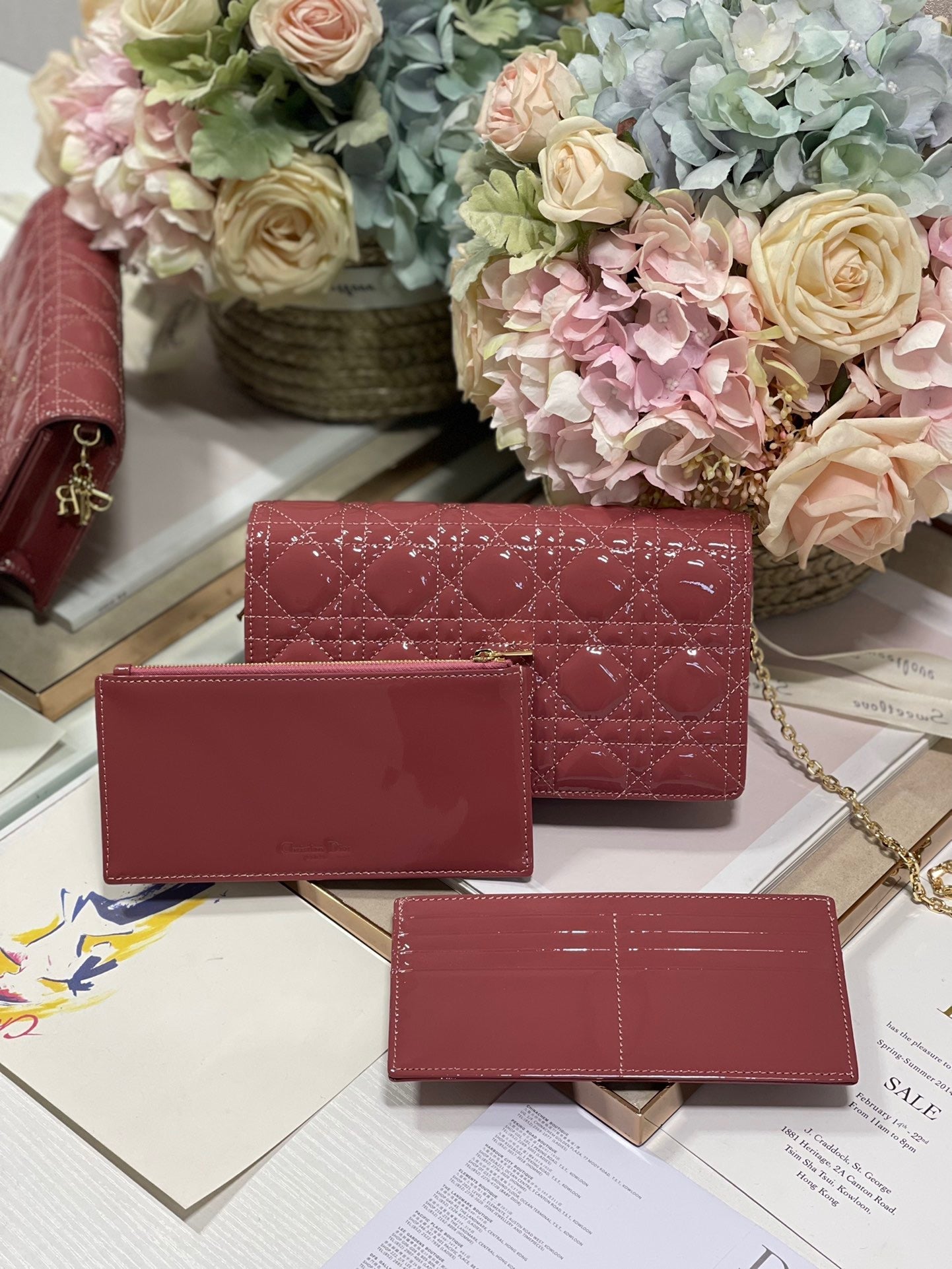 Lady Pouch Crimson Cd Travel Bag