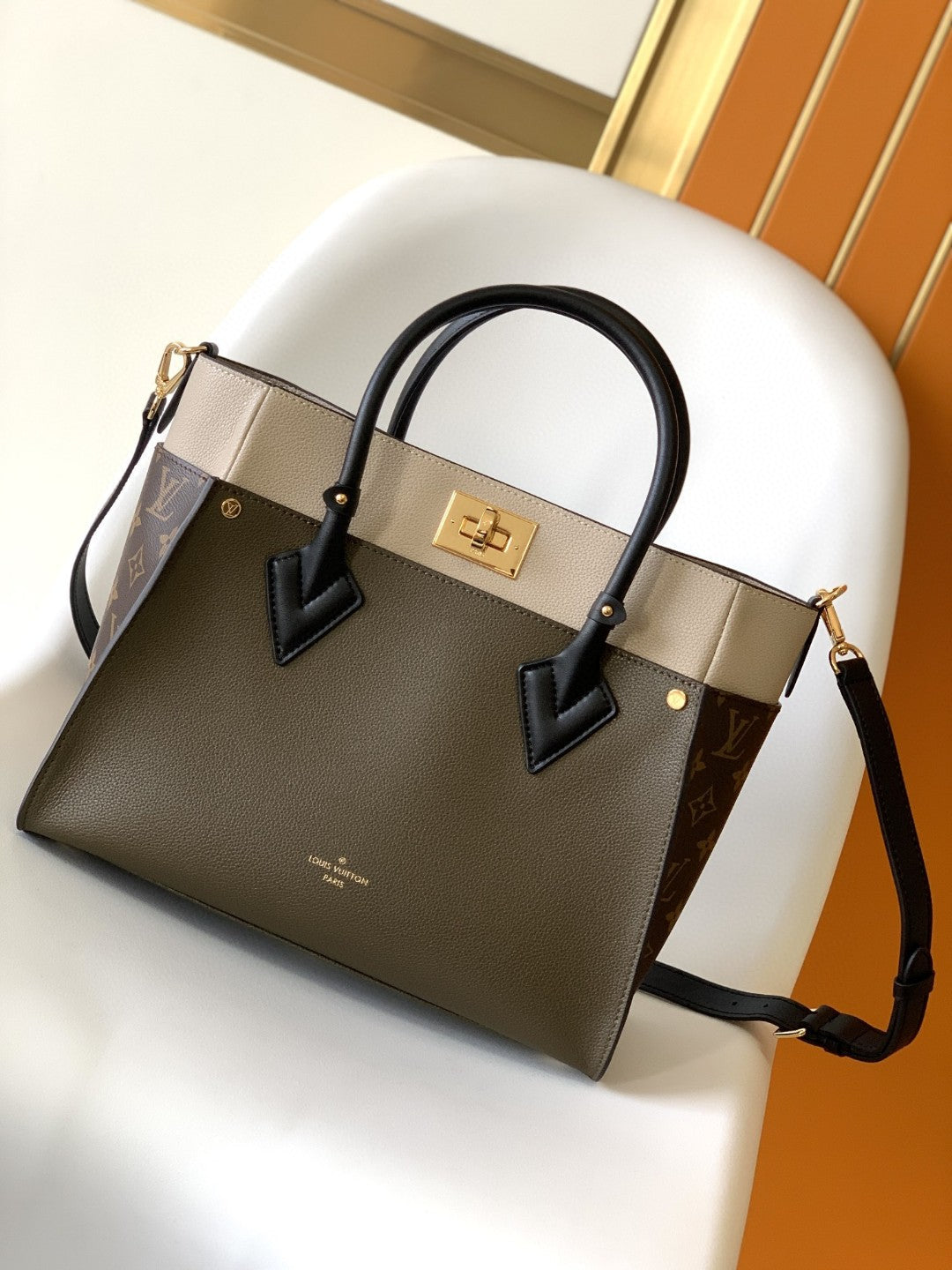 Top Quality On My Side Mm Tote Canvas Monogram Shoulder Bag M55302 2716