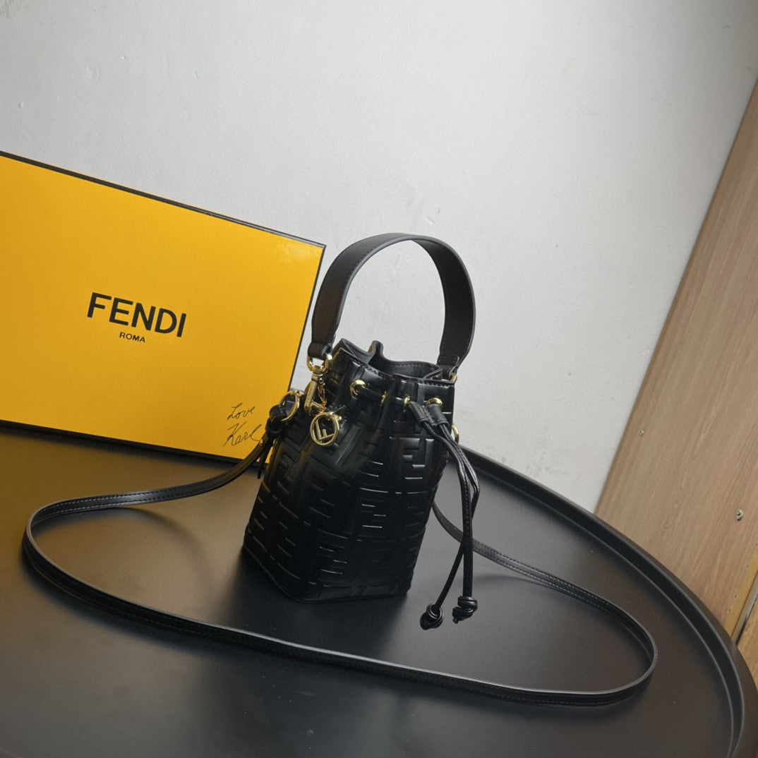 Mon Tresor Black Mini Travel Bag
