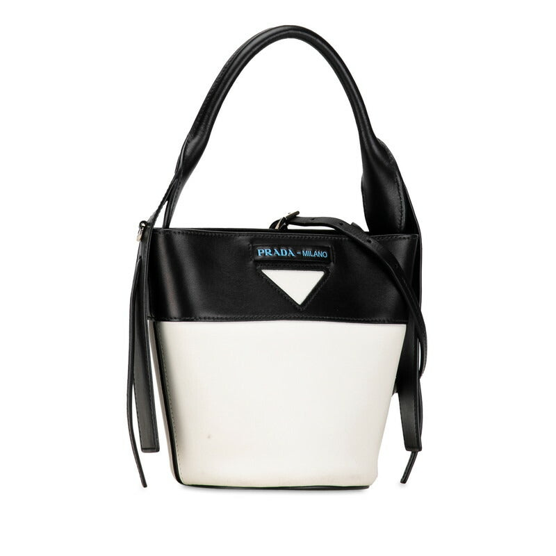 Prada Ouverture 2Way Bag Leather Shoulder Bag