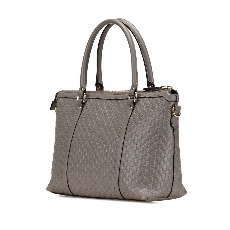 Gucci Micro ssima 2Way Bag Leather Shoulder Bag