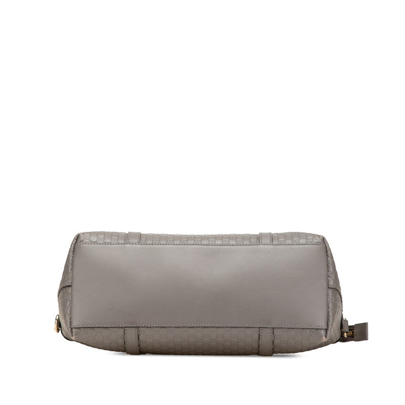Gucci Micro ssima 2Way Bag Leather Shoulder Bag