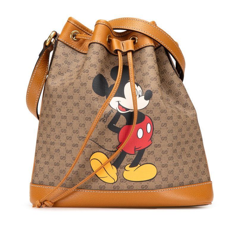 Gucci Disney Supreme Bag Limited Leather Mini Shoulder Bag