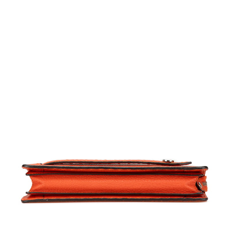 Fendi Selleria Clutch Bag Leather