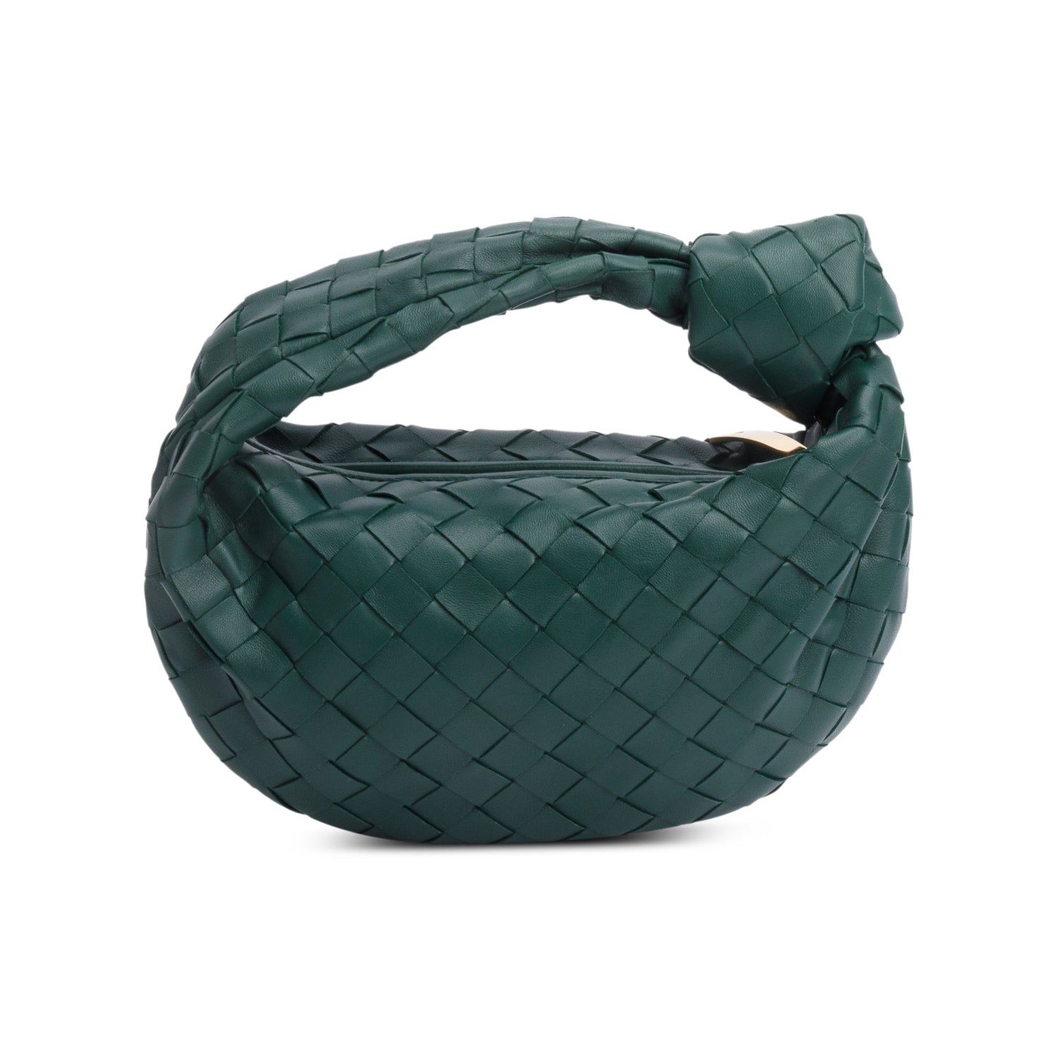 Bottega Veneta Intrecciato Jodie Bag Leather Green Travel Bag