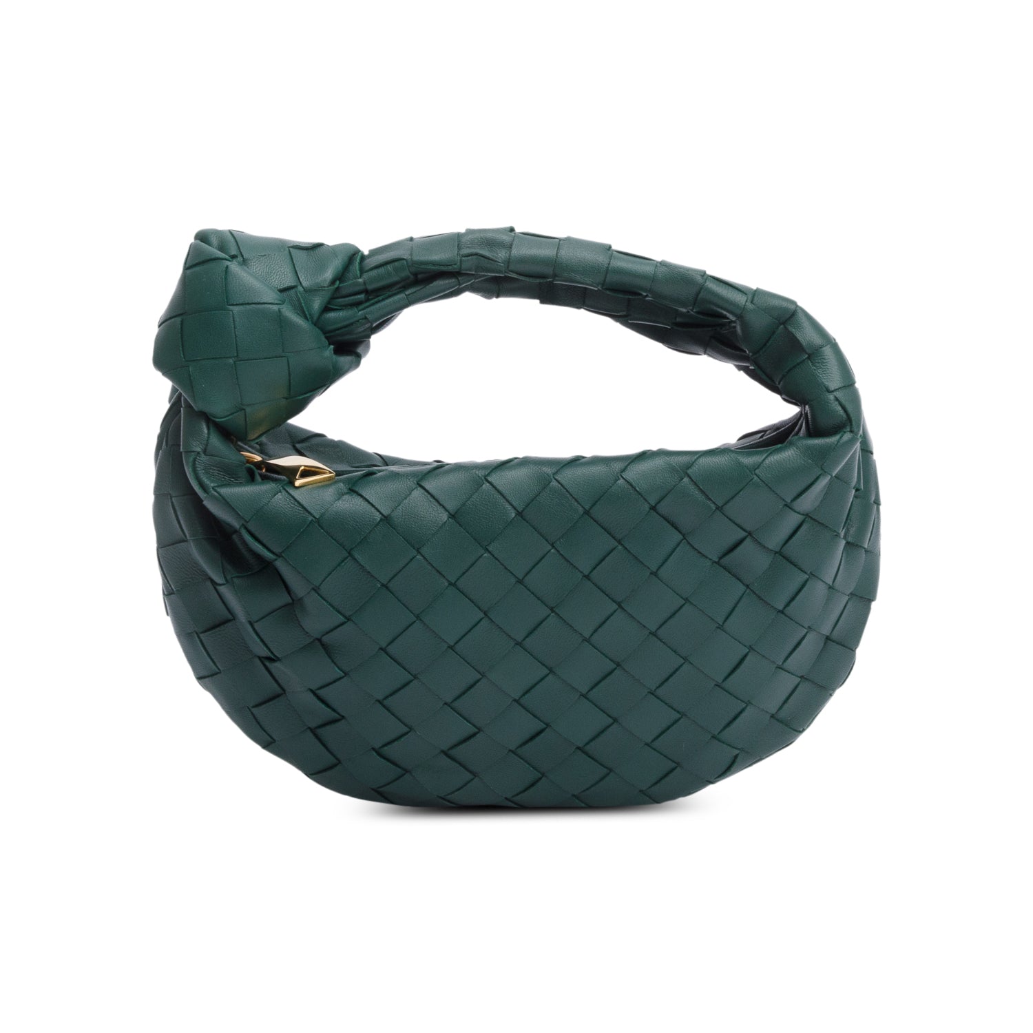 Bottega Veneta Intrecciato Jodie Bag Leather Green Travel Bag