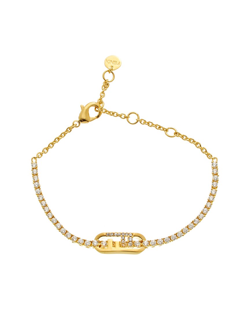 Fendi Jewelry O'lock Bracelet Yellow
