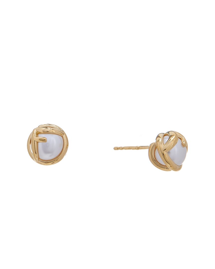 Fendi Jewelry F Is Earrings Yellow