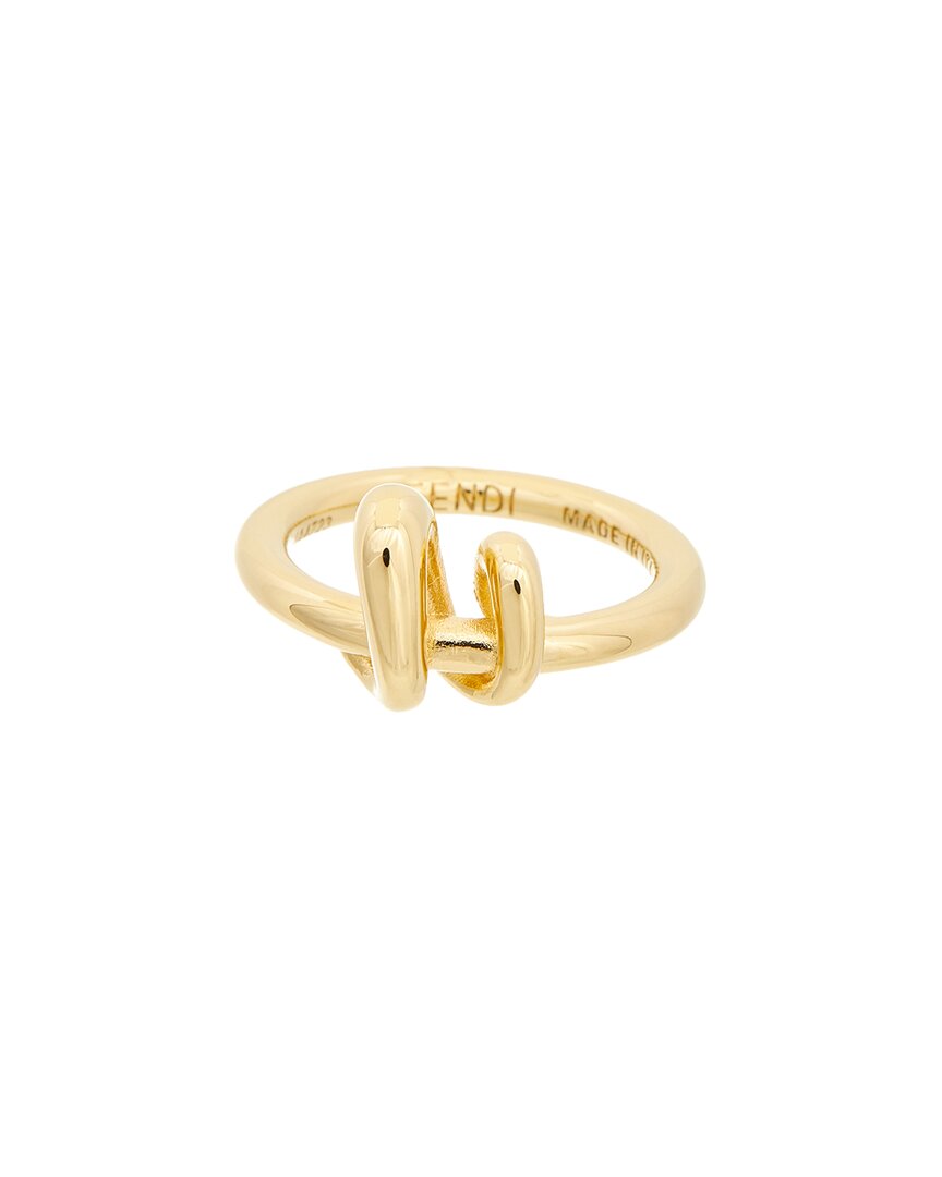 Fendi Jewelry Filo Ring Yellow