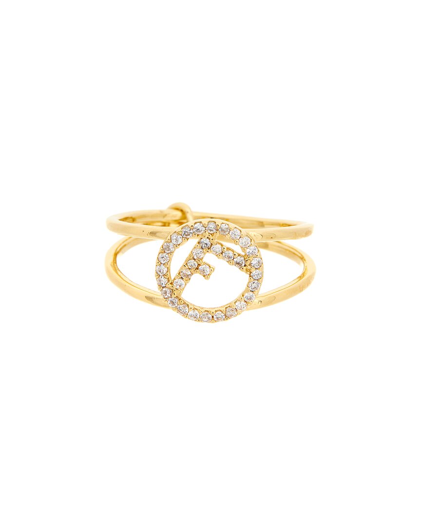 Fendi Jewelry F Is Ring Yellow