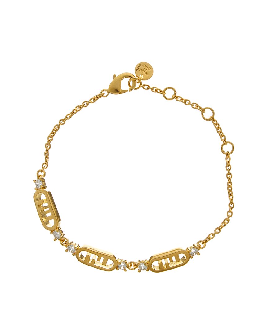 Fendi Jewelry O'lock Bracelet 3 Yellow