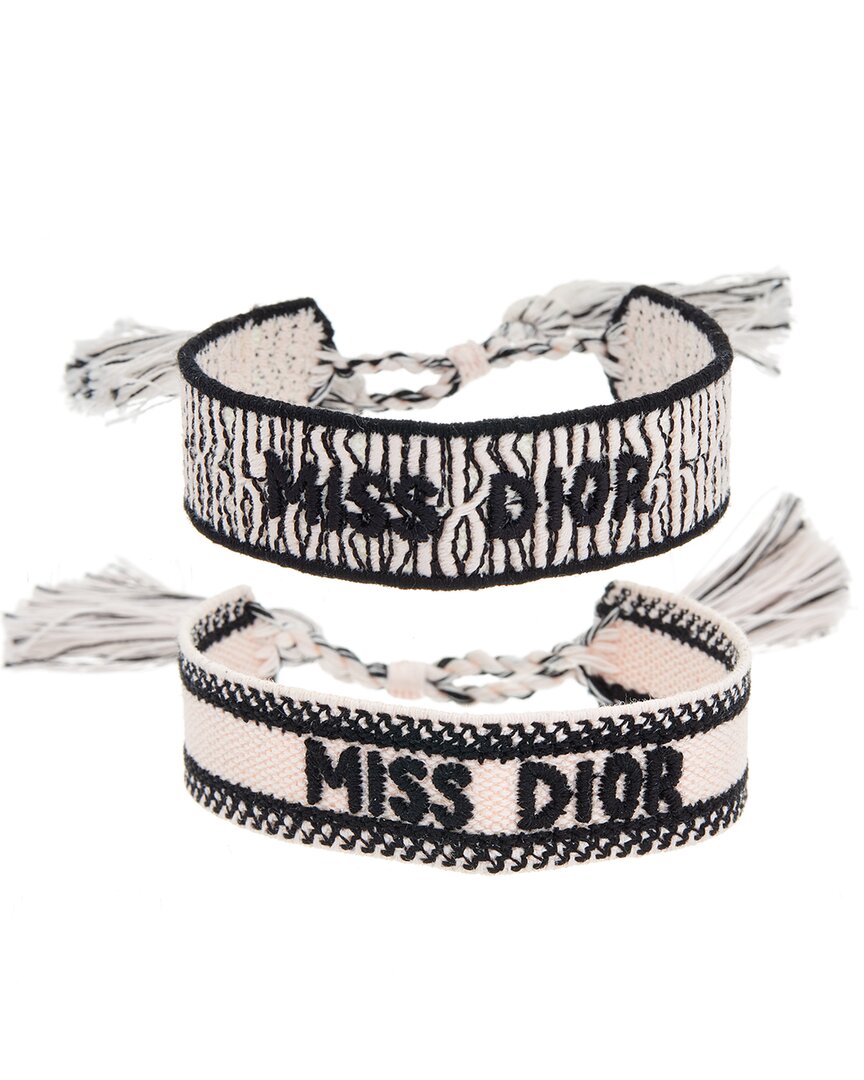 Dior Jewelry Set Of 2 Miss Bracelets 3