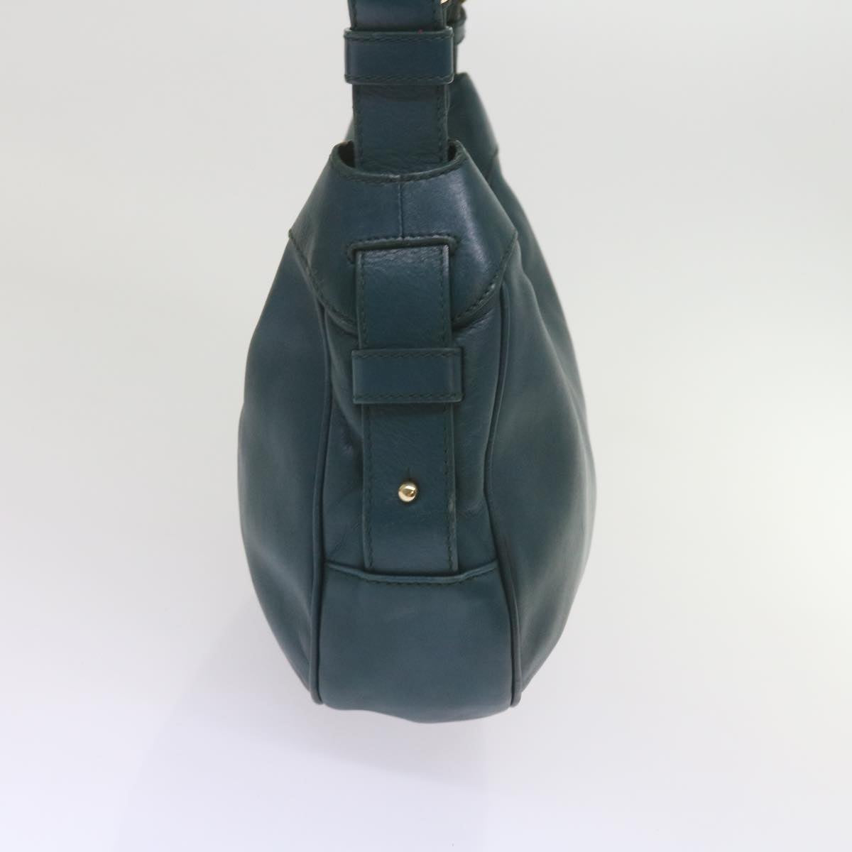 Luxury Shoulder Bag Leather Blue