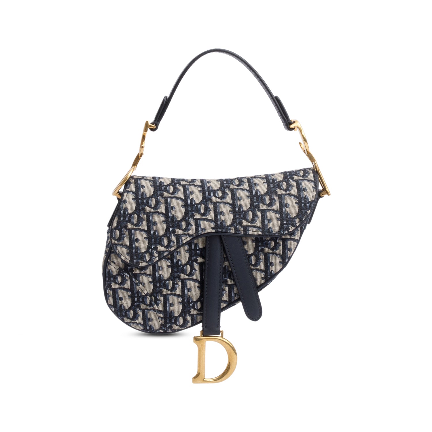 Dior Christian Oblique Saddle Bag Mini Travel Bag