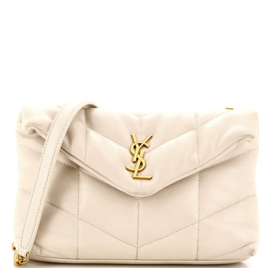 YSL Saint Laurent Saint Laurent Trending Loulou Puffer Shoulder Bag Leather Quilted