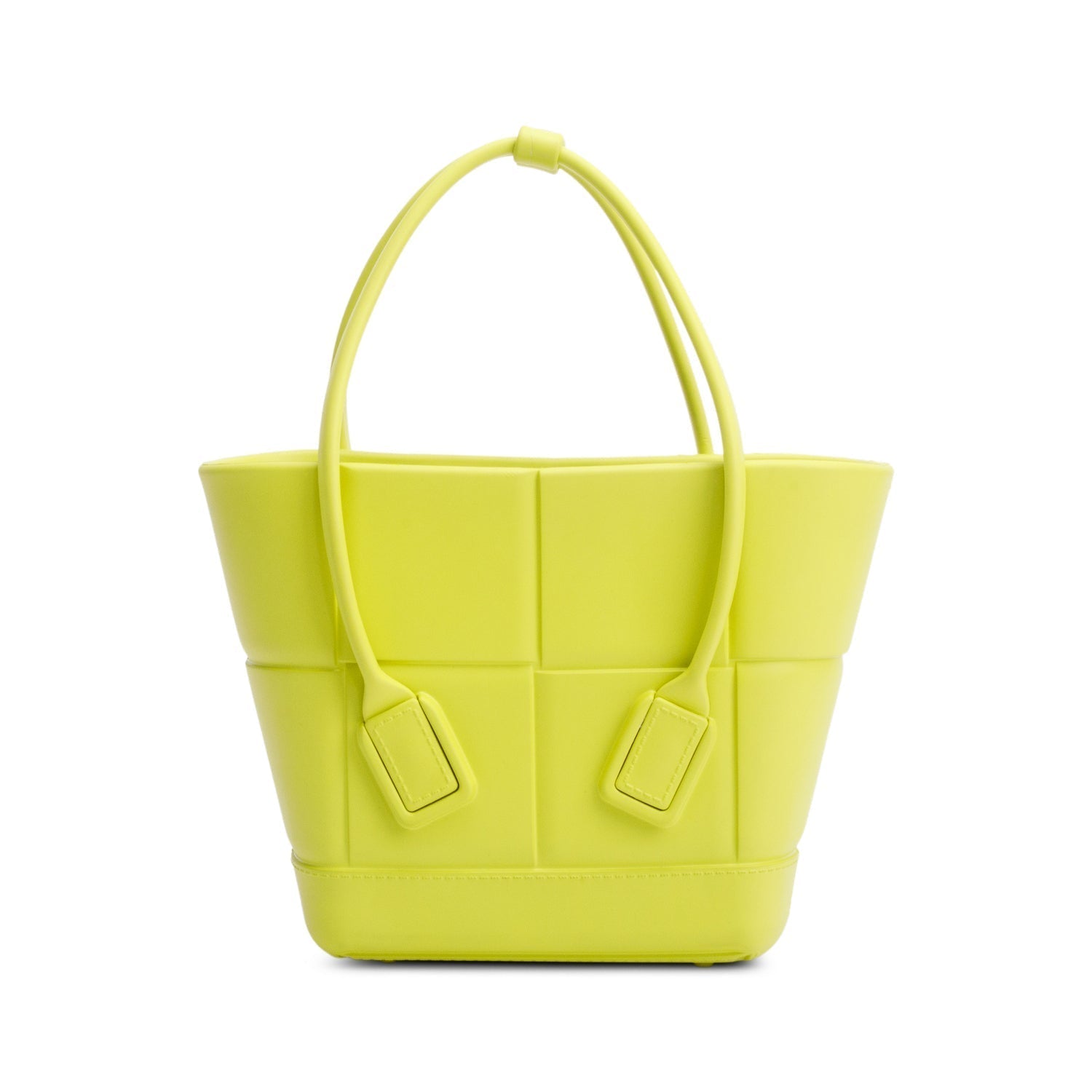 Bottega Veneta Kiwi Rubber Arco Tote Mini Tote Bag